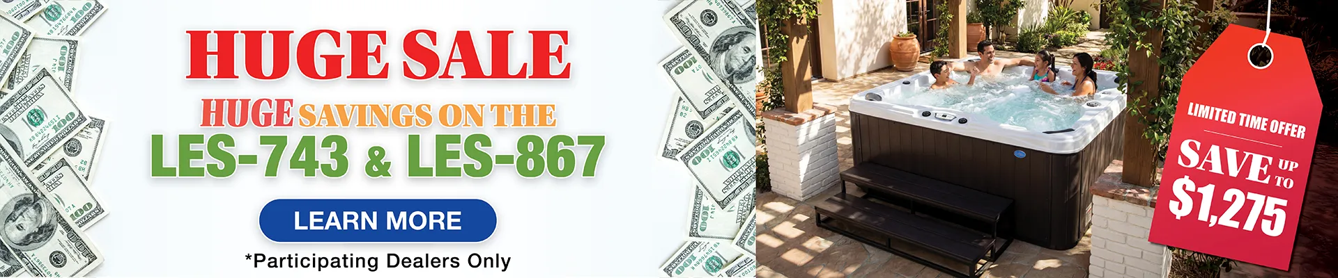 Calspas hot tub being used in a family setting - Norfolk